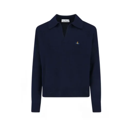 Vivienne Westwood Long Sleeve Logo Embroidered Jumper