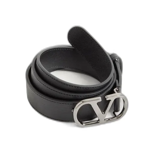 Vlogo Signature Belt In Shiny Calfskin 30 Mm