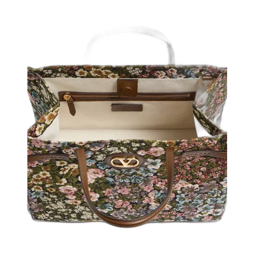 Valentino	Antibes Floral Patterned Medium Tote Bag