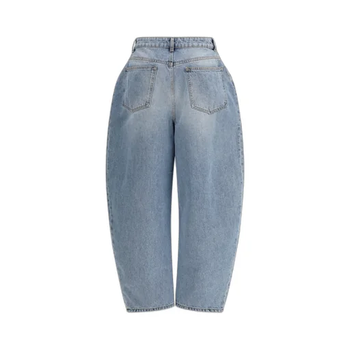 RÓHe Button Detailed Straight Leg Jeans