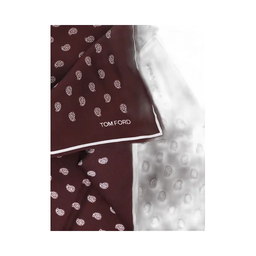 Tom Ford Polka Dot Square Scarf