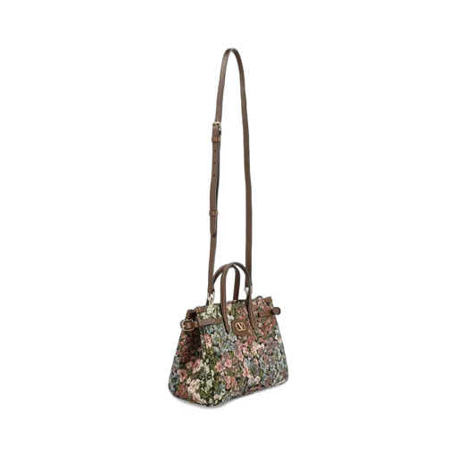 Valentino	Antives Floral Jacquard Small Tote Bag