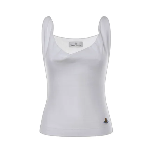 Vivienne Westwood Orb Embroidered Knitted Top