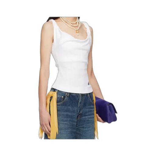 Vivienne Westwood Orb Embroidered Knitted Top