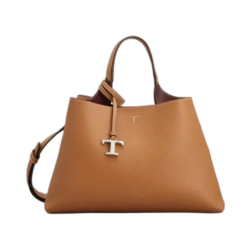 Tod's Logo Printed Small Tote Bag