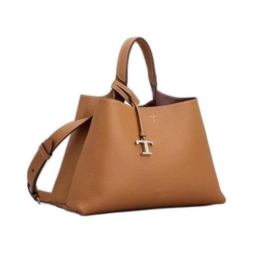 Tod's Logo Printed Small Tote Bag