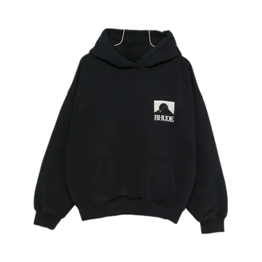 Rhude Logo Drawstring Hoodie