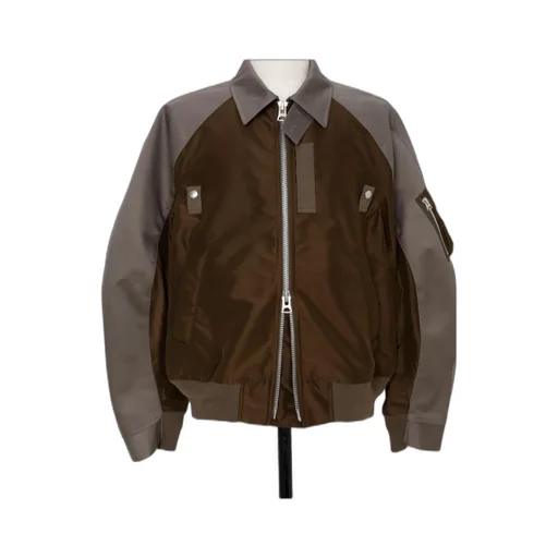 Cotton Chino X Nylon Twill Blouson
