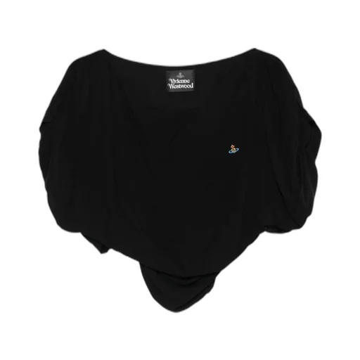 Vivienne Westwood Draped Puff-Sleeve Top
