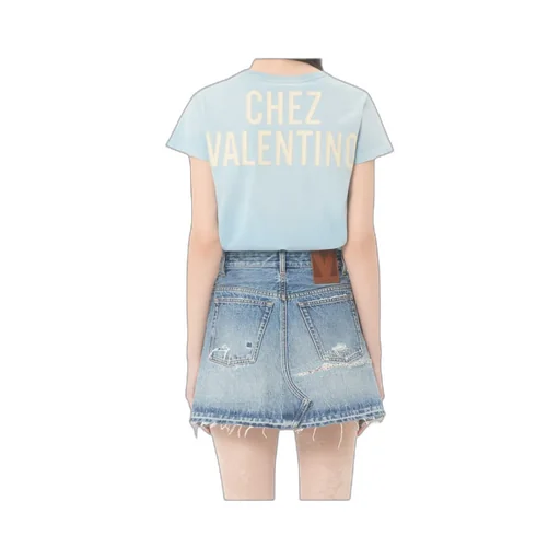 Valentino Printed Crewneck T-Shirt