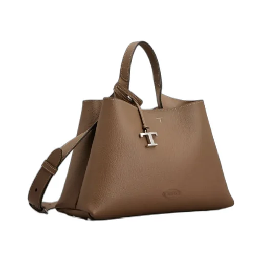 Tod's Logo Printed Small Tote Bag