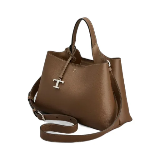 Tod's Logo Printed Small Tote Bag