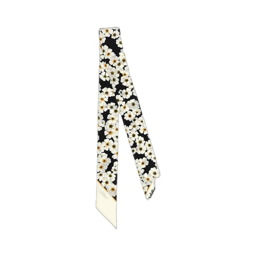 Valentino All-Over Floral Patterned Scarf
