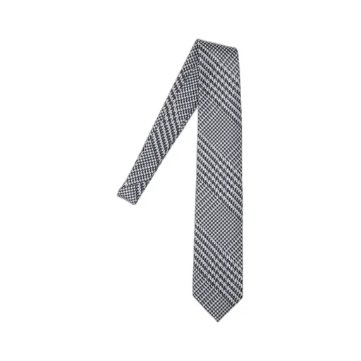 Tom Ford Houndstooth Checked Tie