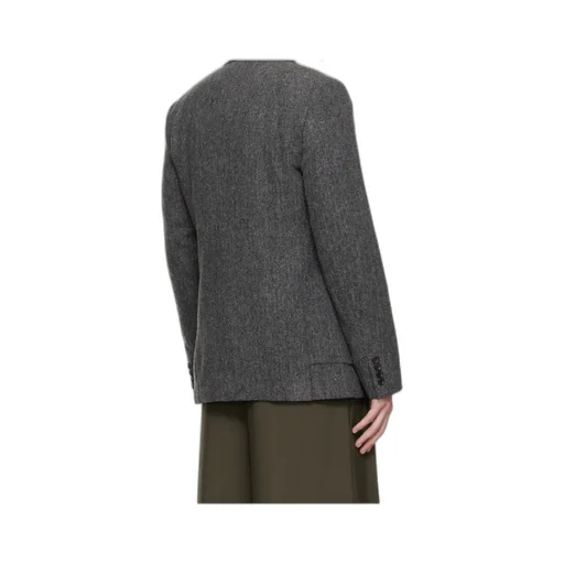Tweed Herringbone Blazer