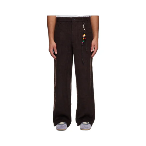 Casual Pants With Belt Loops