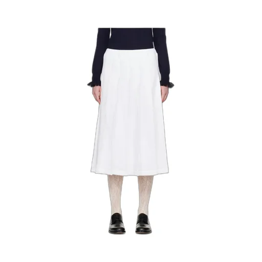 Pleated Midi Skirt
