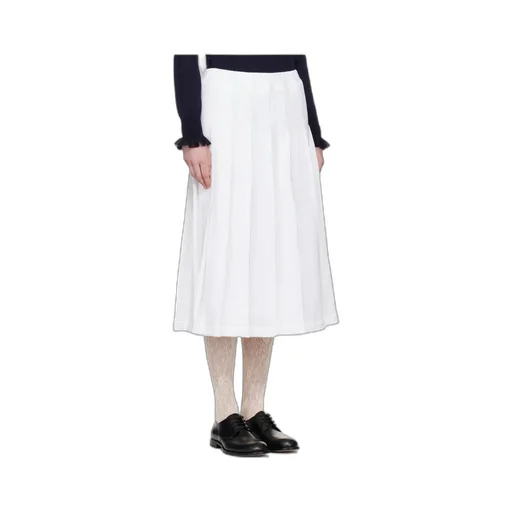 Pleated Midi Skirt