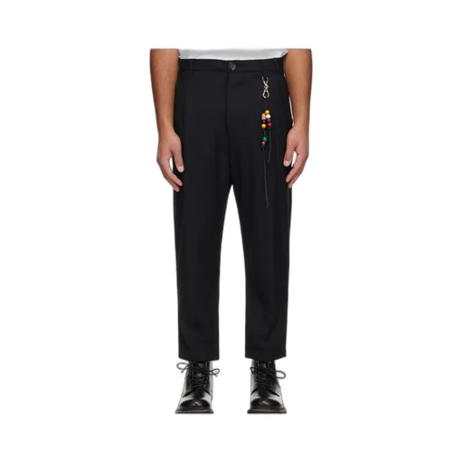 Casual Pants With Belt Loops