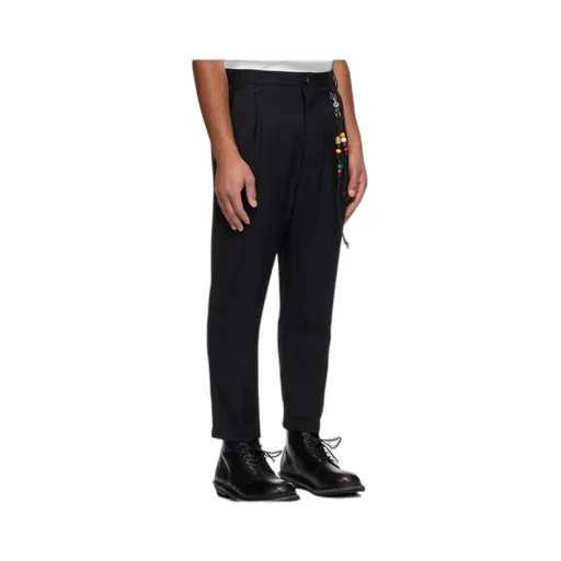Casual Pants With Belt Loops
