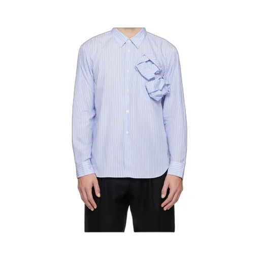 Stripe Rose Front Shirt