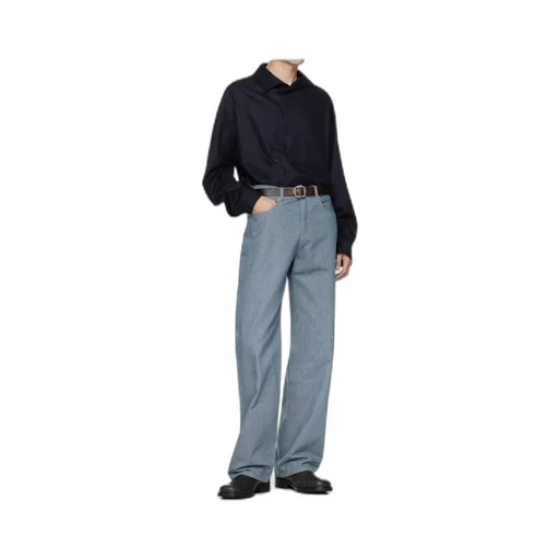 Snakeskin-Print Buckle Belt