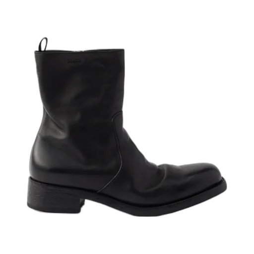 Prada Logo-Detailed Zipper Boots