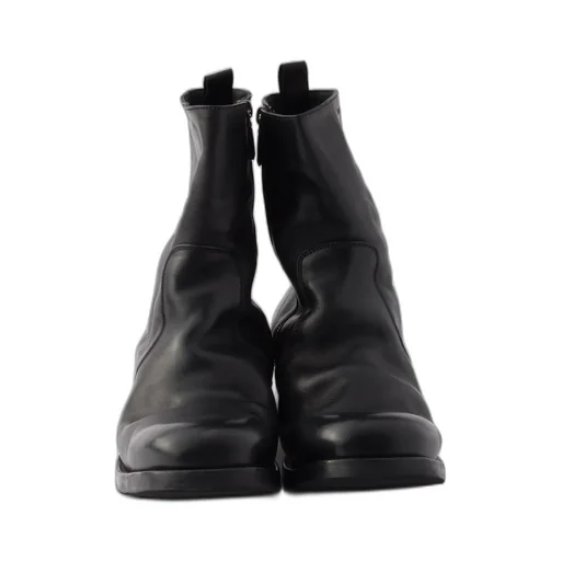 Prada Logo-Detailed Zipper Boots