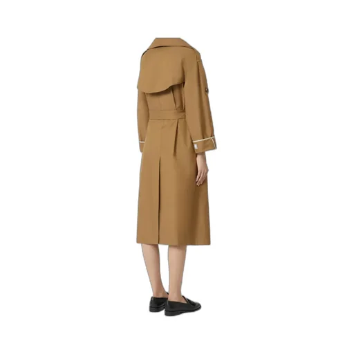 Long-Sleeved Trench Coat