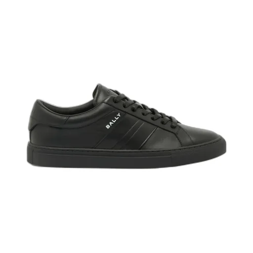 Hedon Sneaker In Black Leather