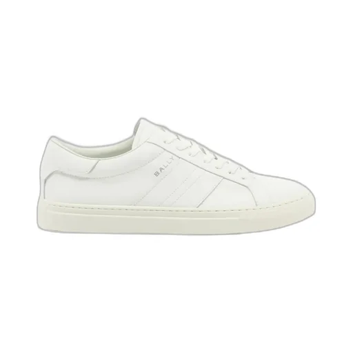Hedon Sneaker In White Leather