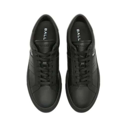 Hedon Sneaker In Black Leather