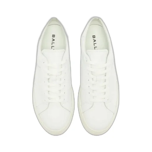 Hedon Sneaker In White Leather
