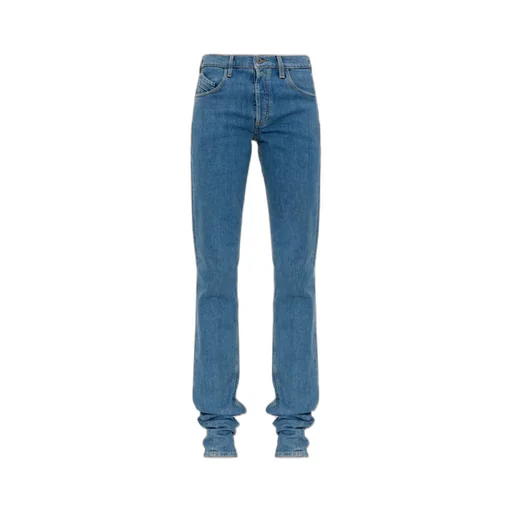 The Attico Logo-Patch Denim Jeans