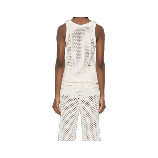 Open-Knit Vest