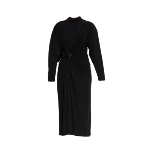 Crepe Viscose Jersey Dress