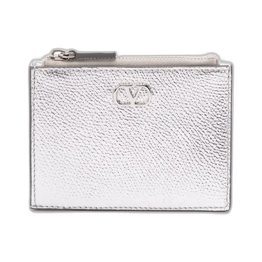 Valentino Vlogo Signature Zip-Up Wallet