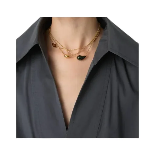 Drop Marble Necklace