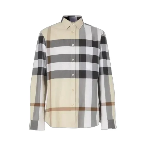 Check Single-Breasted Shirt
