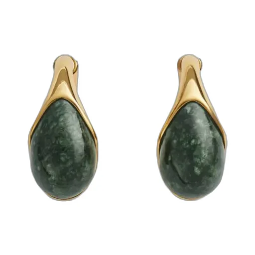 Drop Marble Earrings