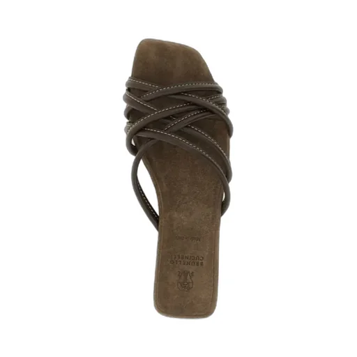 Brunello Cucinelli Strappy Slides