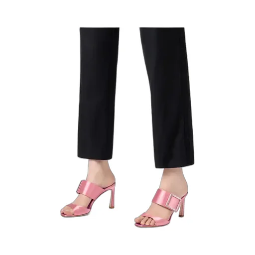 Roger Vivier Trompette Satin Mules