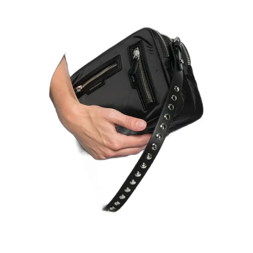 Anya Hindmarch Studs Triple Zip Crossbody Bag