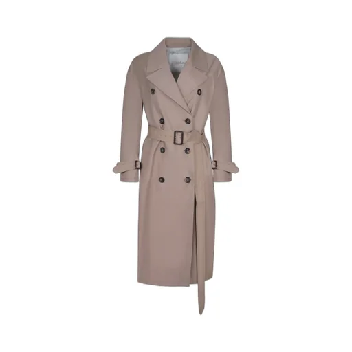 Long-Sleeved Trench Coat
