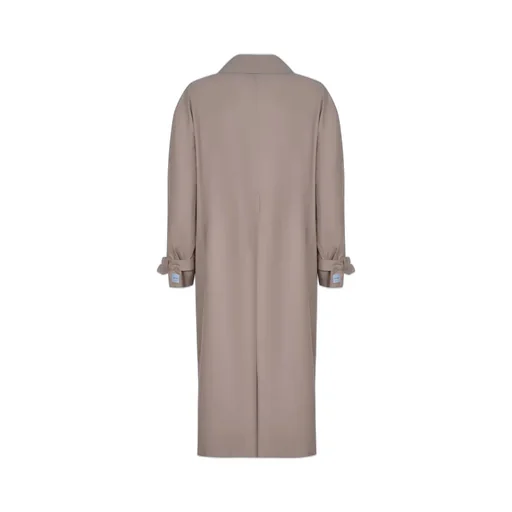 Long-Sleeved Trench Coat