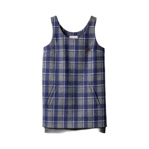Plaid Mini Dress