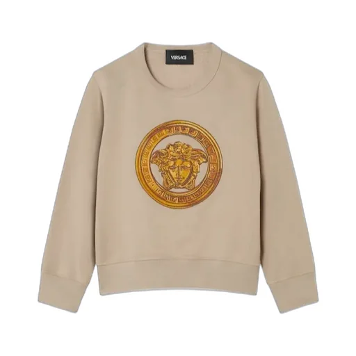 Versace Kids Logo Printed Sweatshirt