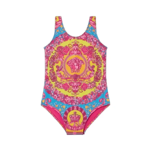 Versace Kids One Piece Sleeveless Swimsuit