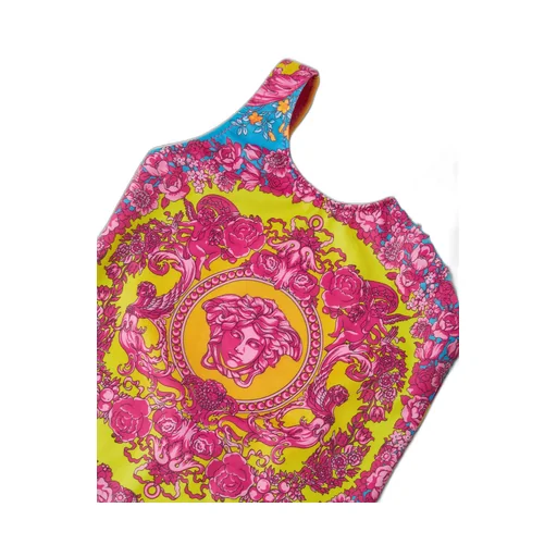 Versace Kids One Piece Sleeveless Swimsuit