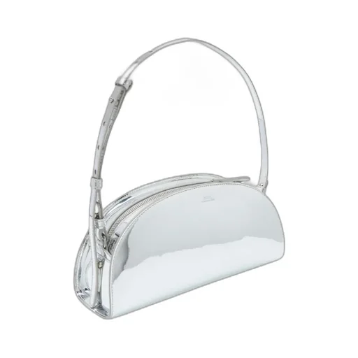 A.P.C. Demi-Lune Logo Detail Shoulder Bag